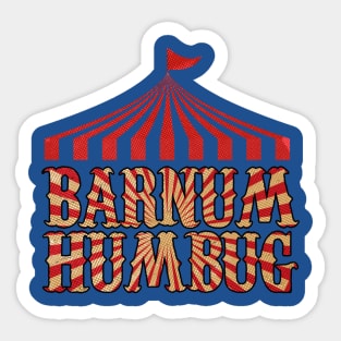 Barnum Humbug Sticker